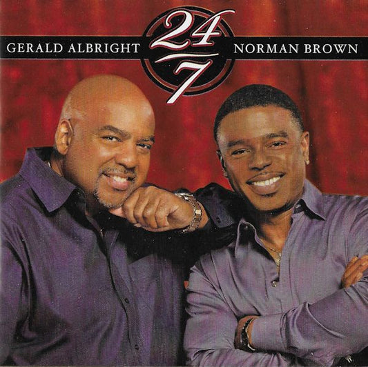 Gerald Albright & Norman Brown : 24/7 (CD, Album, Promo)