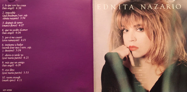 Ednita Nazario : Lo Que Son Las Cosas (CD, Album)