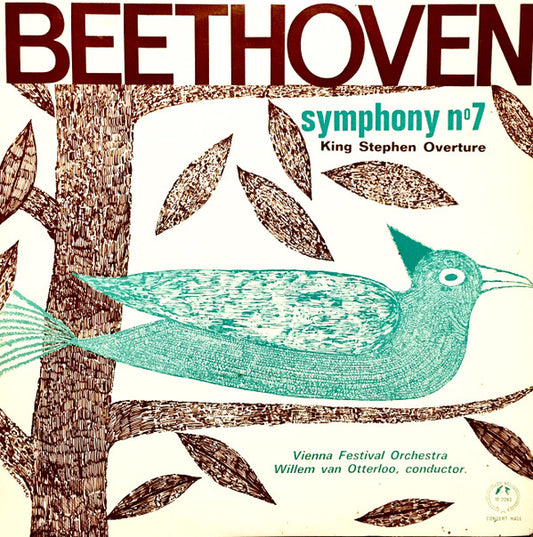 Beethoven*, Vienna Festival Orchestra*, Willem Van Otterloo : Symphonie N° 7 / King Stephen Overture (LP)