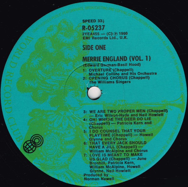 Edward German : Merrie England (2xLP, Album, Club)
