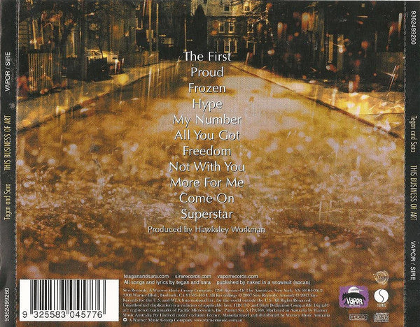 Tegan And Sara : This Business Of Art (HDCD, Album)