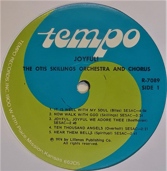 The Otis Skillings Orchestra* : Joyful (LP, Album)