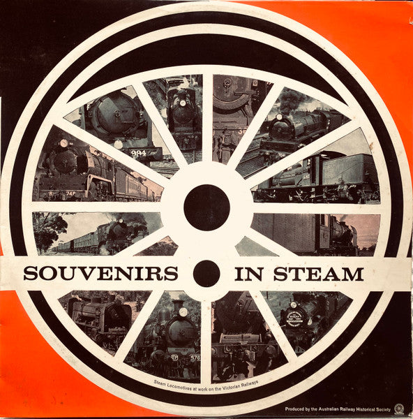 No Artist : Souvenirs In Steam - Recorded on the Victorian Railways (LP, Album)