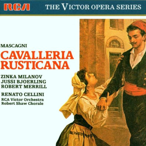Mascagni* - Zinka Milanov, Jussi Björling, Robert Merrill, RCA Victor Orchestra*, Robert Shaw Chorale*, Renato Cellini : Cavalleria Rusticana (CD, Album, Mono, RE, RM)