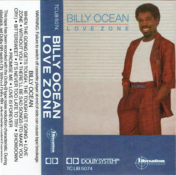 Billy Ocean : Love Zone (Cass, Album)