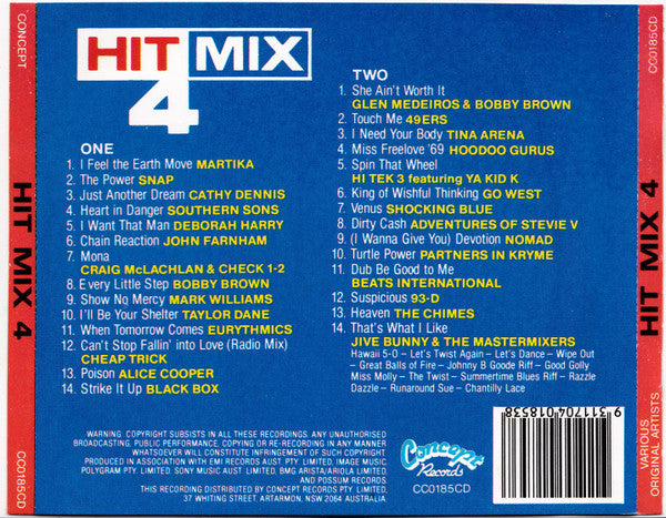 Various : Hit Mix 4 (2xCD, Comp)