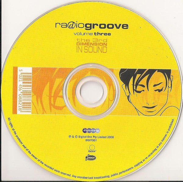 Various : RadioGroove Volume Three: The 3rd Dimension in Sound (CD, Comp)