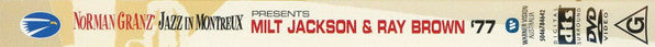 Milt Jackson & Ray Brown : Milt Jackson & Ray Brown '77 (DVD-V, RM, Multichannel, PAL,  Re)