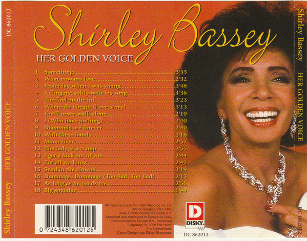 Shirley Bassey : Her Golden Voice (CD, Comp)
