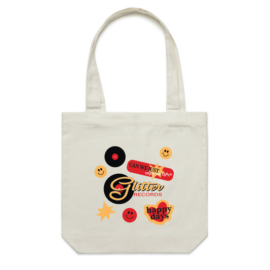 Glitter Records - Tote Bag