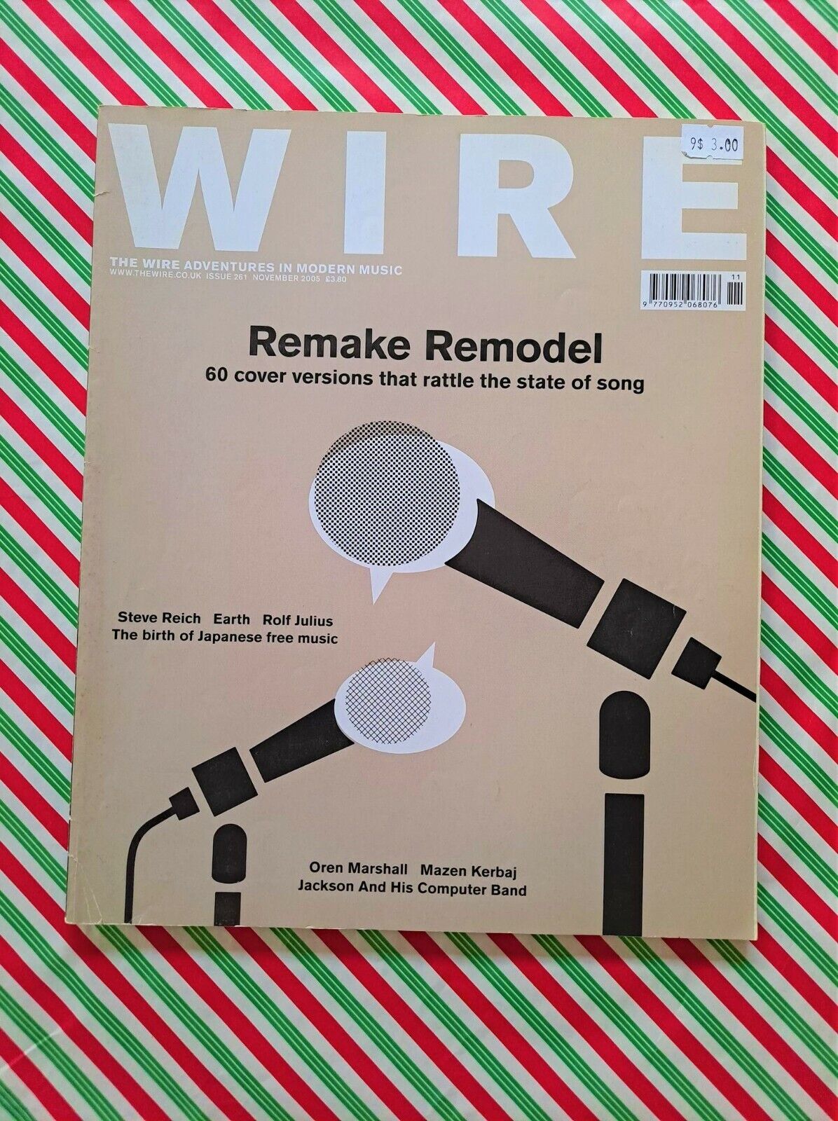 The Wire Magazine - November 2005 - Issue 261. Cover: Remake Remodel