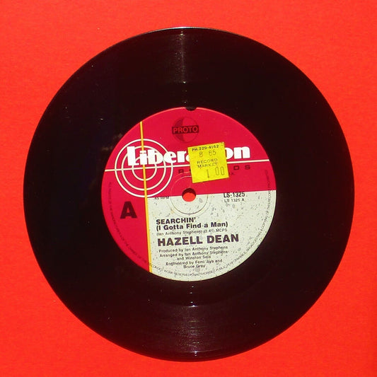 Hazell Dean ‎Searchin' (I Gotta Find A Man) 1984 Vinyl 7" Single Australian