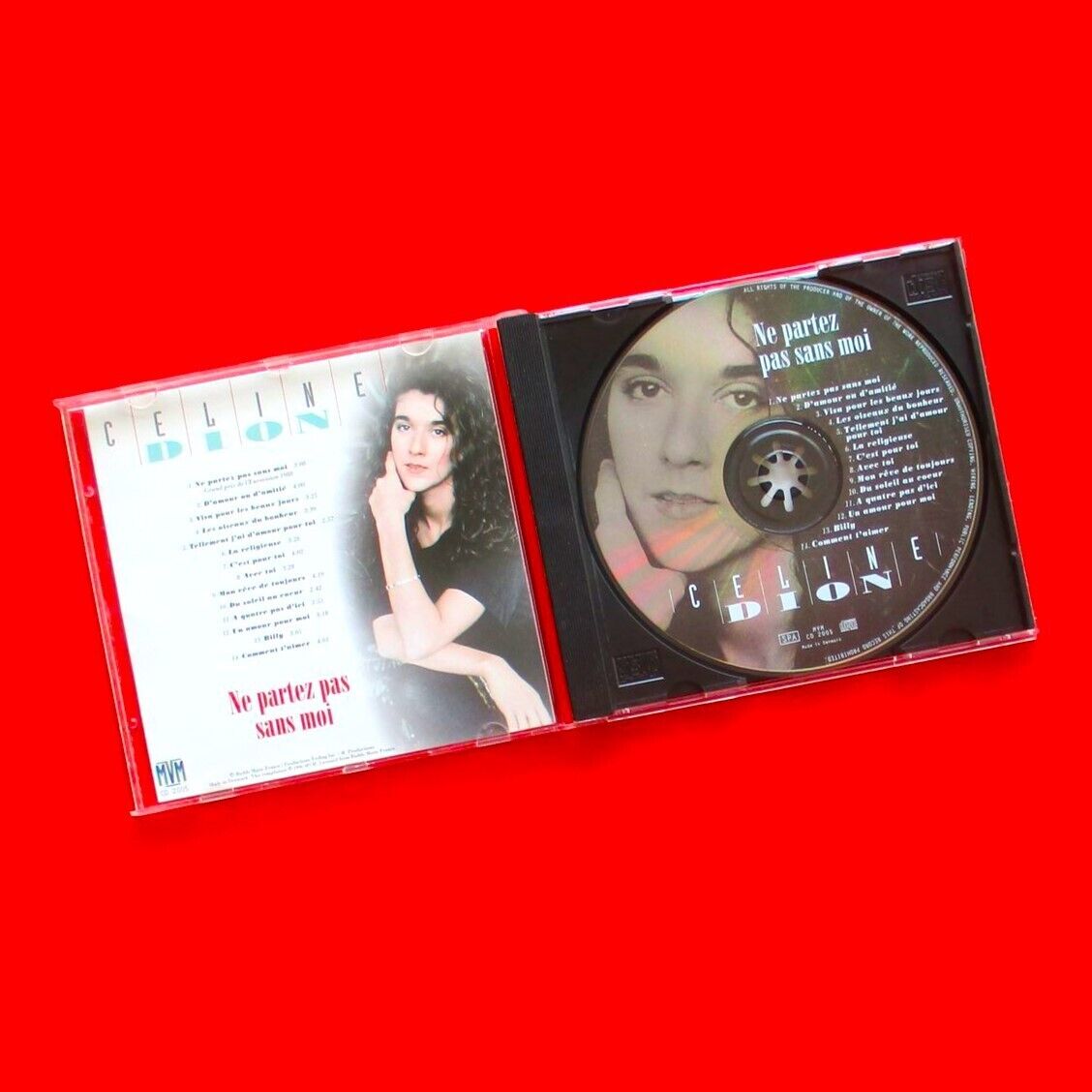Celine Dion Ne Partez Pas Sans Moi 1996 CD Album