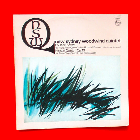 New Sydney Woodwind Quintet ‎Nielsen Quintet Op. 43 / Poulenc Sextet Vinyl 1966