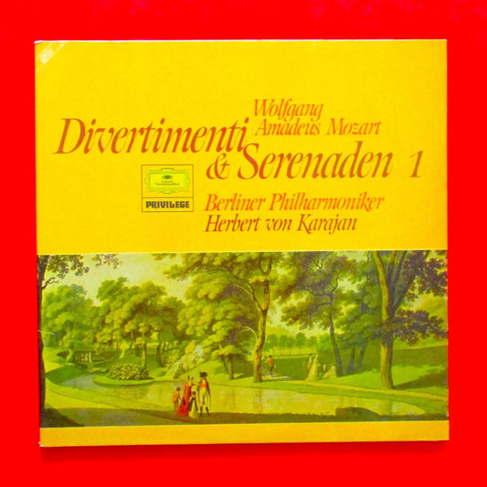 Mozart Serenades and Divertimenti 1 Double Vinyl LP Berlin Philharmonic