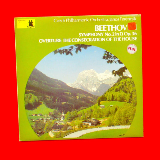 Beethoven Symphony No. 2 In D Op. 36 Overture Consecration Of The House LP 1977