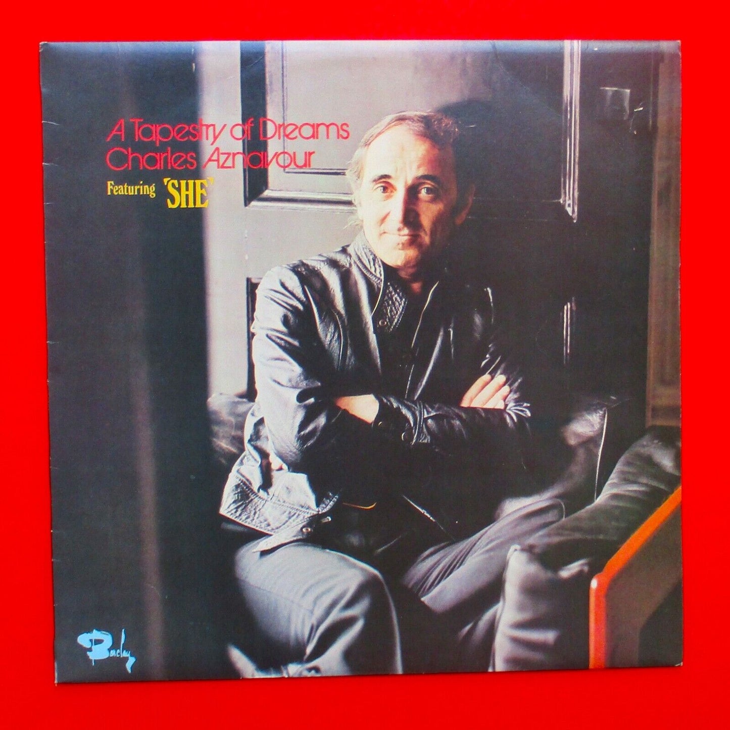 Charles Aznavour ‎A Tapestry Of Dreams Vinyl Album LP 1974 Australian Press
