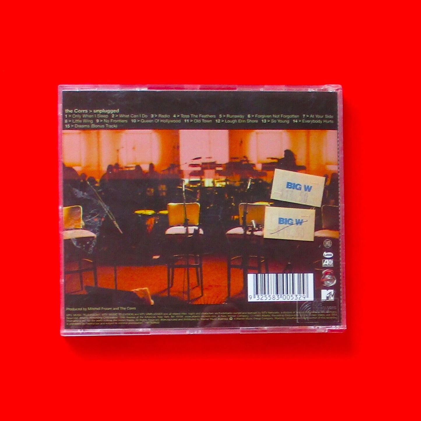 The Corrs ‎Unplugged 1999 CD Album