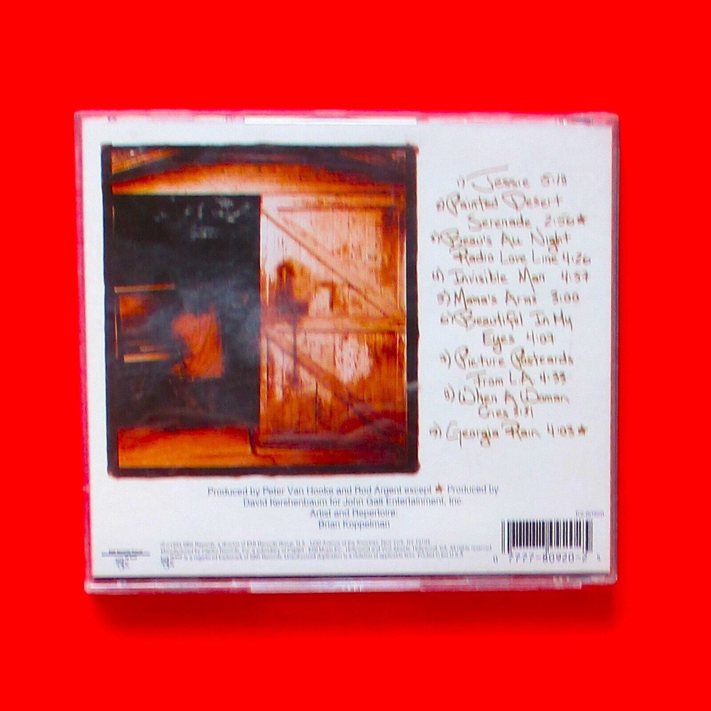 Joshua Kadison ‎Painted Desert Serenade Australian CD Album