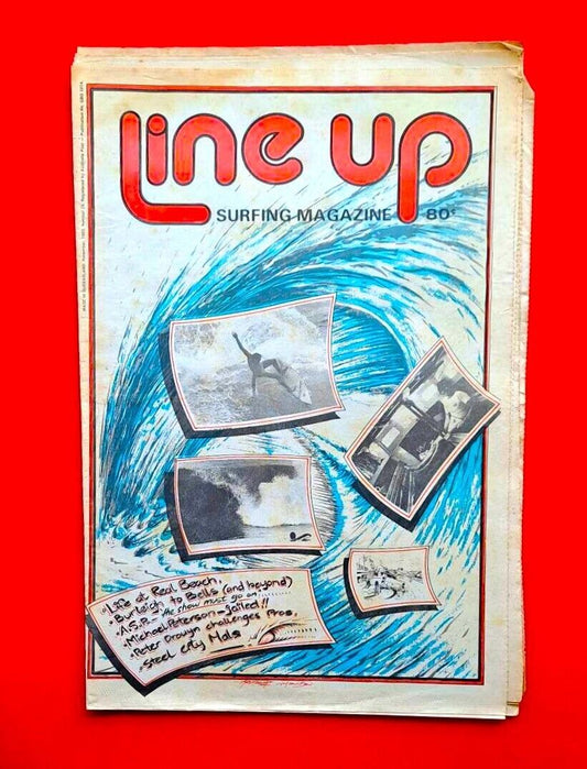 Line Up No 29 November 1983 QLD Surf Magazine Michael Peterson Burleigh to Bells