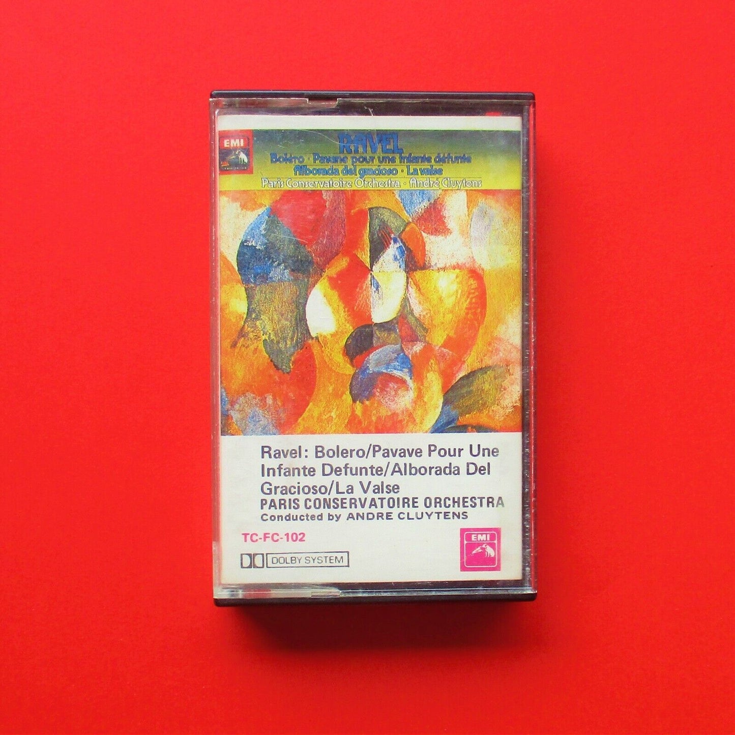 Orchestral Music Of Ravel Australia Cassette Album TC-FC-102