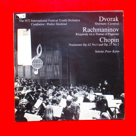 The 1972 International Festival Youth Orchestra Dvorak Rachmaninov Chopin LP