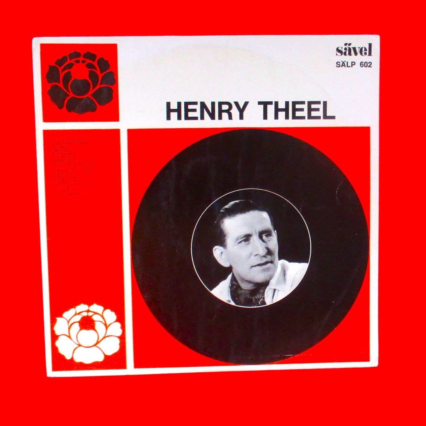 Henry Theel ‎Henry Theel Vinyl Compilation LP Folk Finland 1968