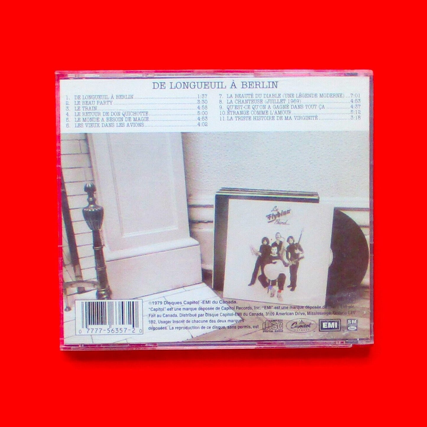 Michel Rivard  De Longueuil À Berlin 1991 CD Album Canada Pop Rock Chanson