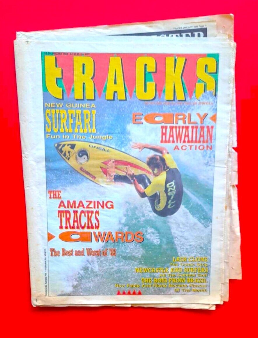 Tracks Magazine January 1989 Australian Surfing