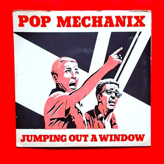 Pop Mechanix ‎Jumping Out A Window Vinyl 7 Inch Single 1981 Australian Press