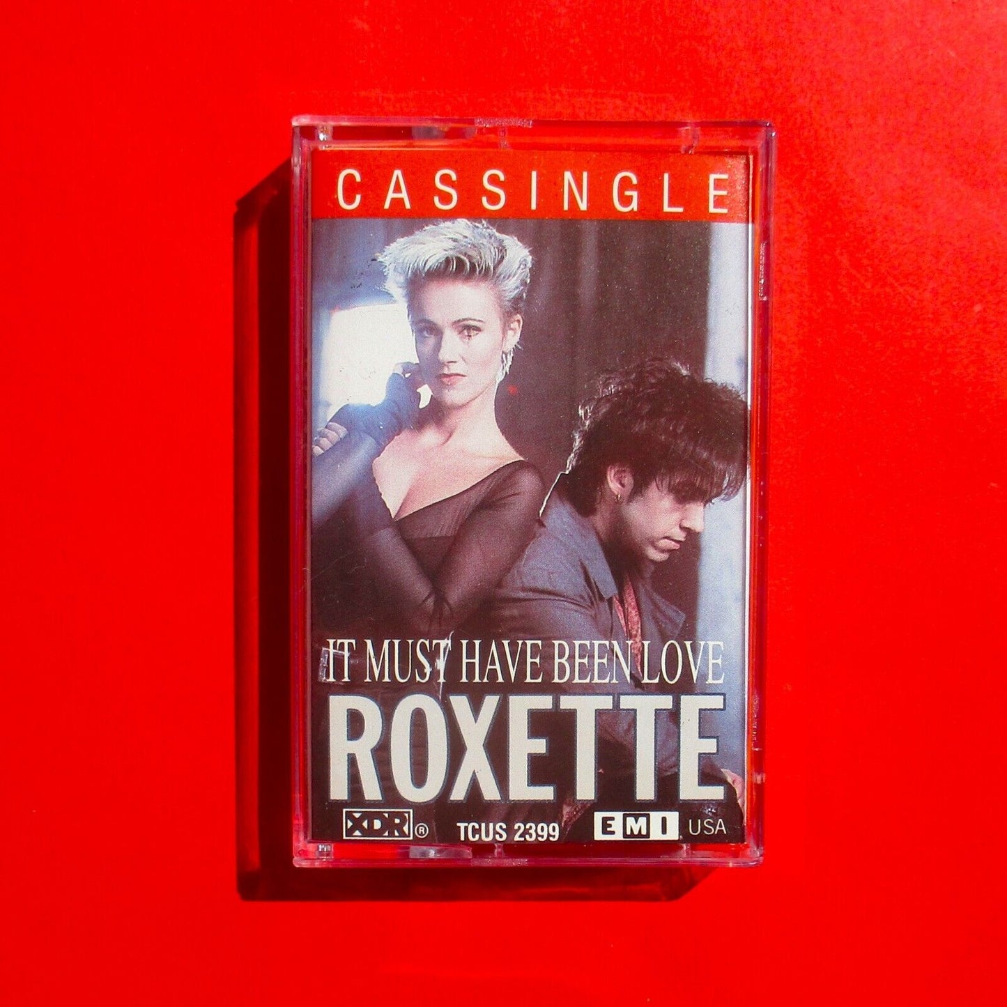 Roxette ‎It Must Have Been Love 1990 Yellow Cassette Single
