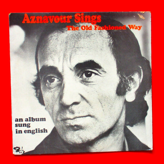 Charles Aznavour The Old Fashioned Way Vinyl Album LP Australian