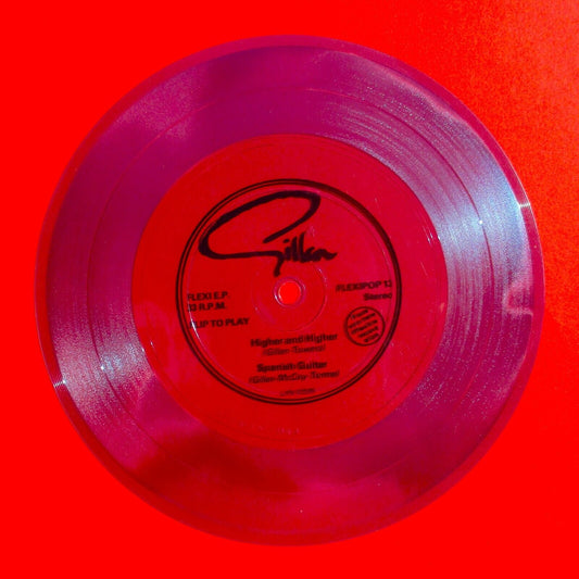 Gillan ‎Higher And Higher / Spanish Guitar 1981 Blue UK Flexidisc FlexiPop