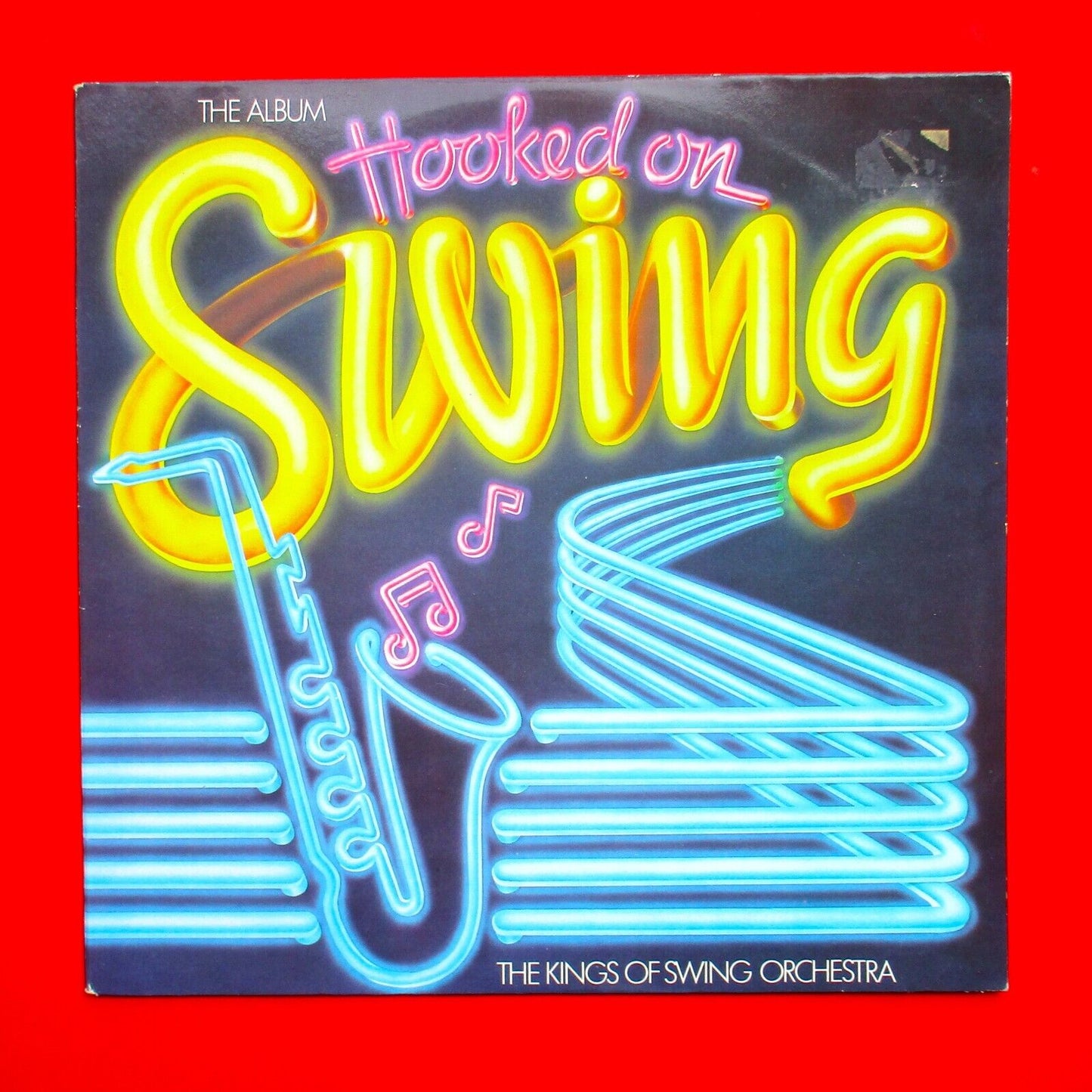 The Kings Of Swing Orchestra ‎Hooked On Swing 1982 Vinyl Album LP Jazz