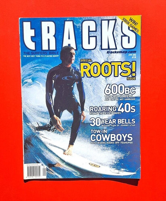 Tracks Magazine June 2002 Australian Surfing 600BC First Surfers Pancho Sullivan