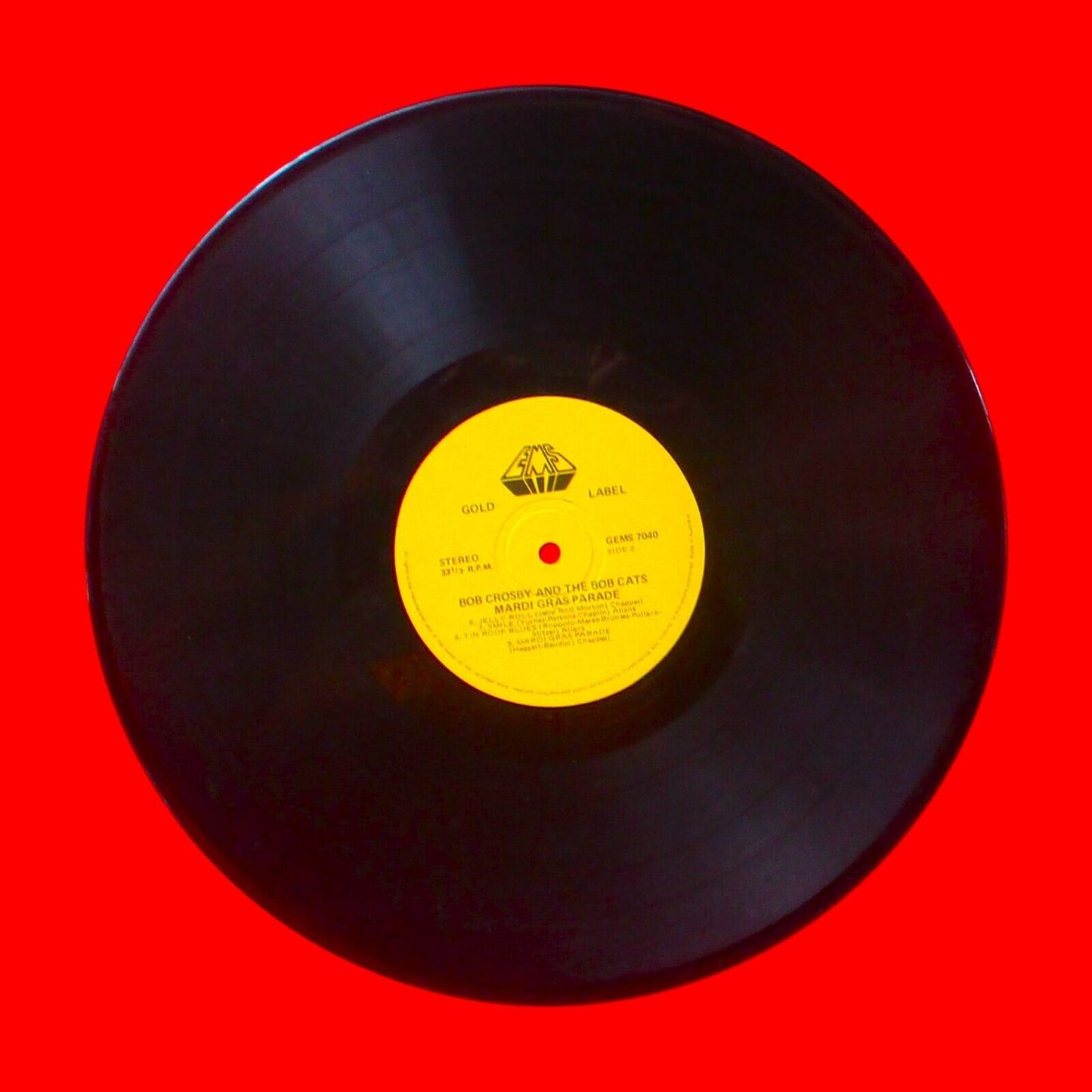 Bob Crosby And The Bob Cats ‎Mardi Gras Parade Vinyl LP Jazz