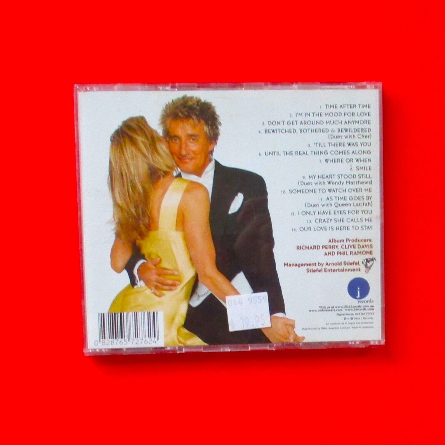 Rod Stewart ‎As Time Goes By... The Great American Songbook Vol. II 2003 CD