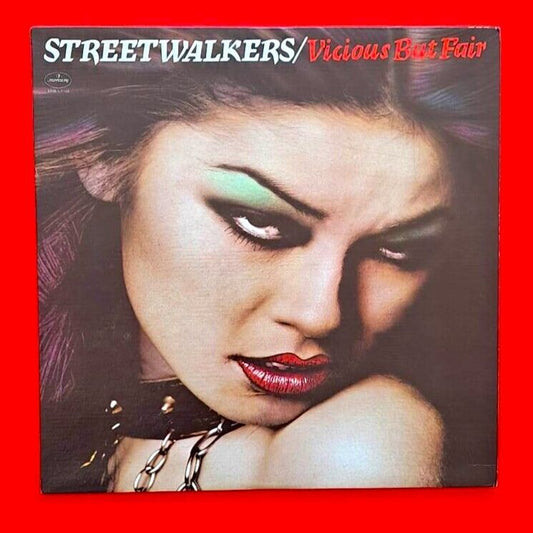 Streetwalkers ‎Vicious But Fair Vinyl Album LP 1977 US Press Hard Rock