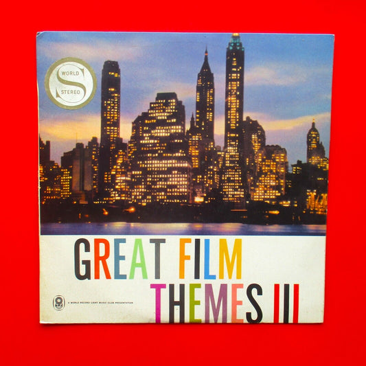 Bobby Richards' Orchestra Great Film Themes III Vinyl Album LP 1962 Pressing