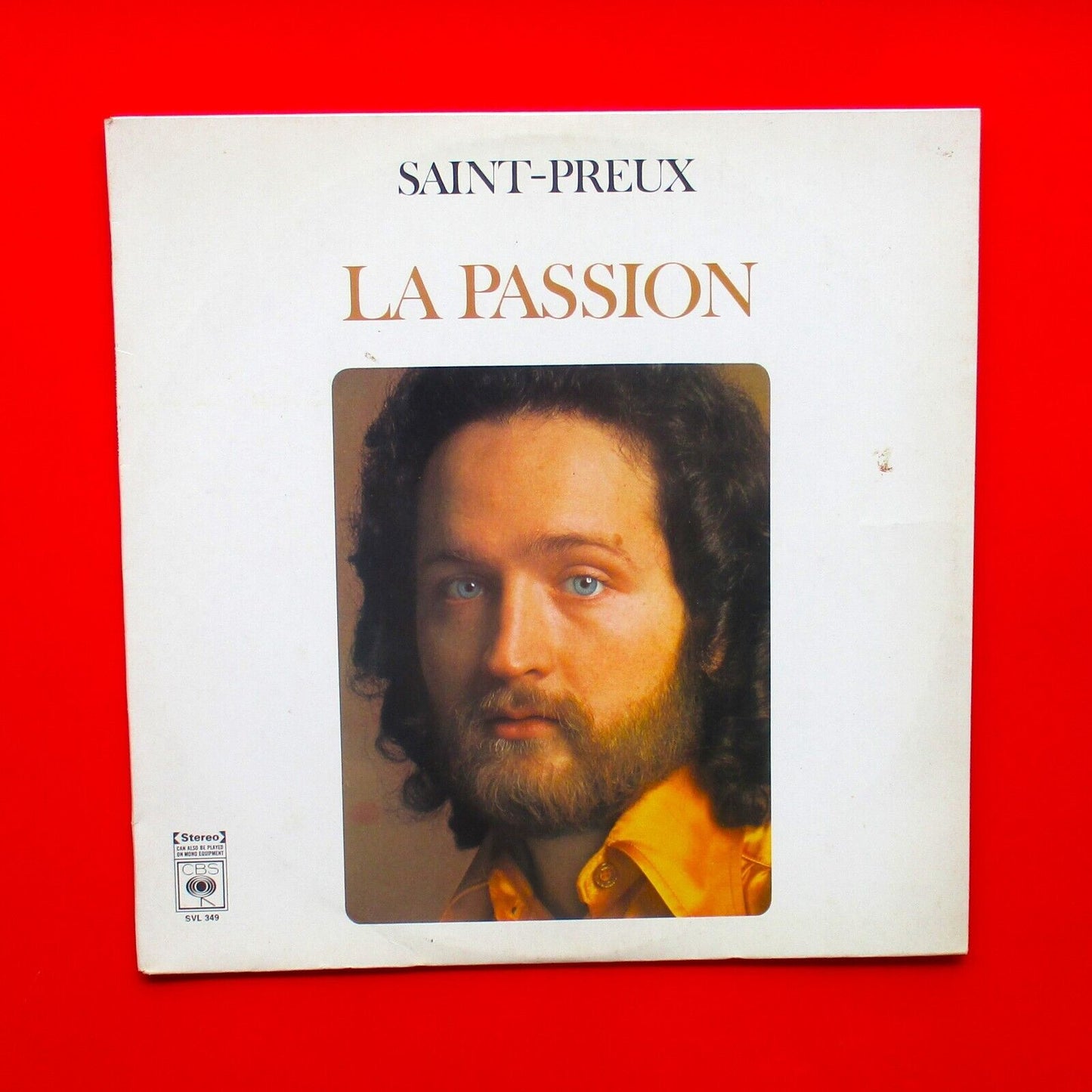 Saint-Preux ‎La Passion Vinyl Album LP 1974 Australian Press