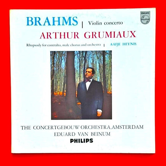 Brahms Violin Concerto Vinyl Album LP Royal Concertgebouw Orchestra