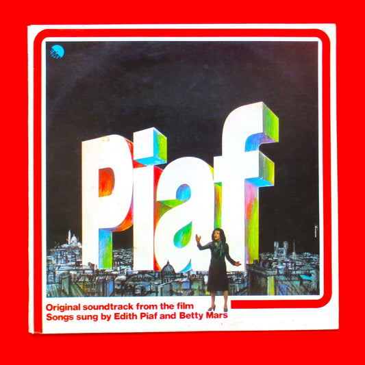 Édith Piaf & Betty Mars ‎Piaf Original Soundtrack Vinyl Album LP 1974 Australian