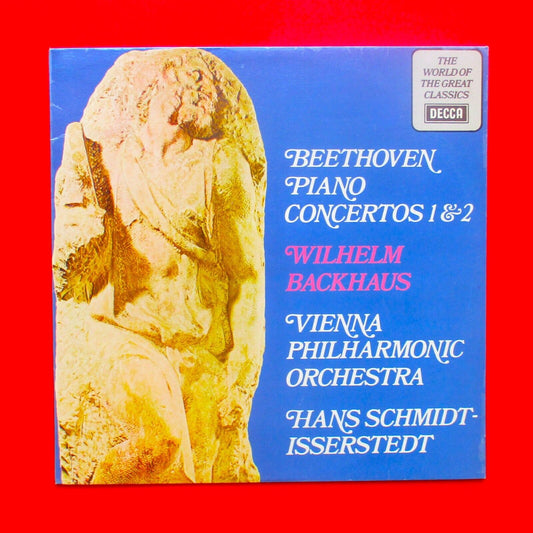 Beethoven Backhause Piano Concerto No.1 & No.2 Vinyl LP 1975 Australia