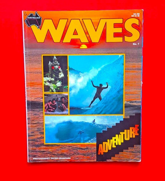 Waves Magazine No 7 1984 Australian Surf Mag Adventure Issue