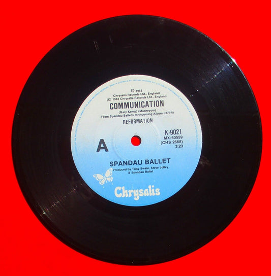 Spandau Ballet ‎Communication 1983 Vinyl 7" Single Australian Pressing