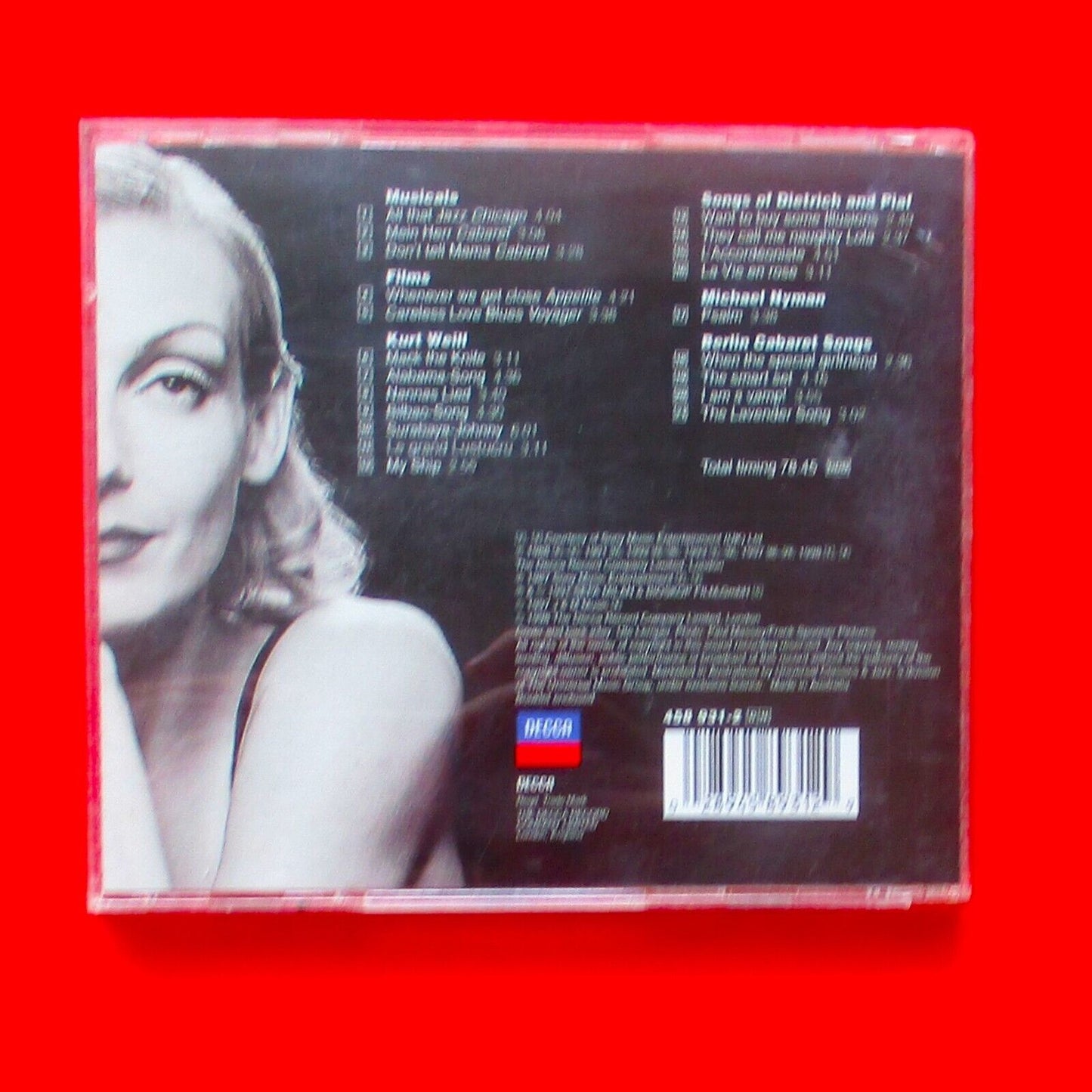 Ute Lemper All That Jazz The Best Of Ute Lemper 1998 CD Album