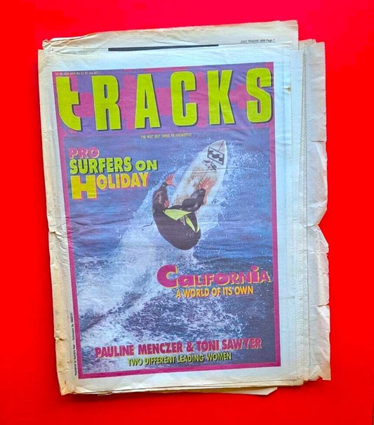Tracks Magazine July 1989 Australian Surfing Pauline Menczer California