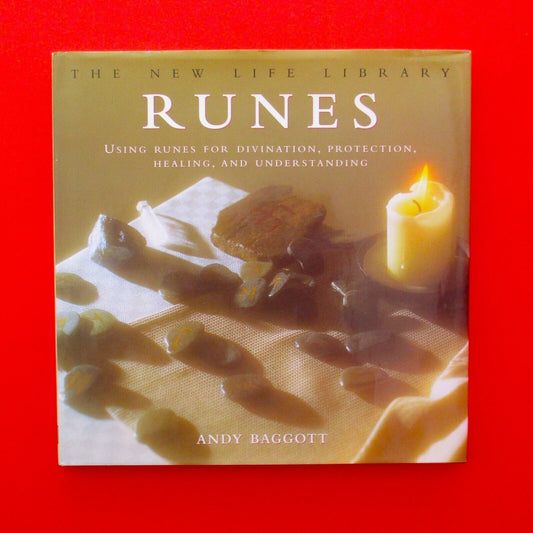 Runes by Andy Baggott New World Library Divintation Hardcover