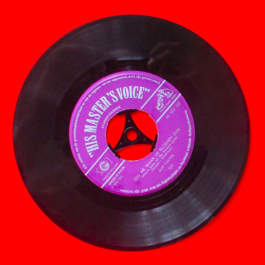 Jaap Fischer ‎Where Have All The Flowers Gone / Jan Soldaat 1963 7" Vinyl