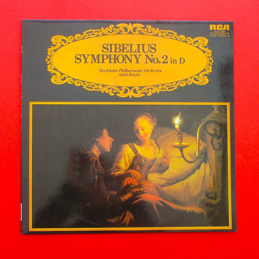 Sibelius Antal Dorati Symphony No. 2 in D Vinyl Album LP 1969 Australian Press